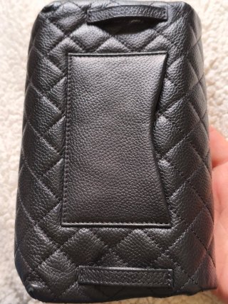 Bolso Chanel Negro Piel Acolchado