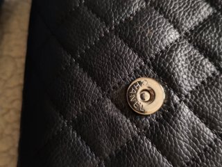 Bolso Chanel Negro Piel Acolchado