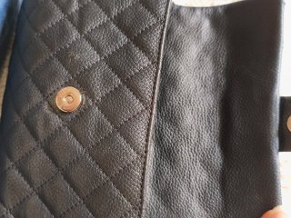 Bolso Chanel Negro Piel Acolchado