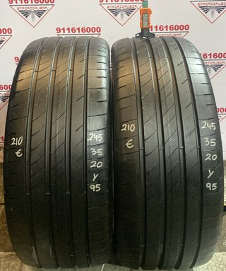 245 35 20 Y GOODYEAR RUEDA AL 90% VIDA UTIL