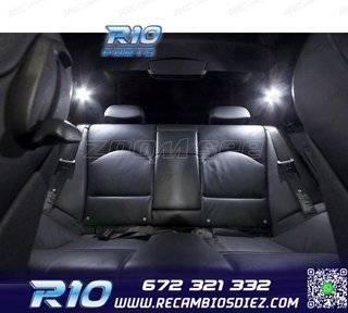 KIT 14 BOMBILLAS LED INTERIOR BMW SERIE 3 E46 SEDAN COUPE 32