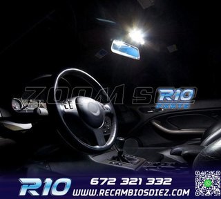 KIT 15 BOMBILLAS LED INTERIOR BMW E46 COUPE SEDAN 318I 325I