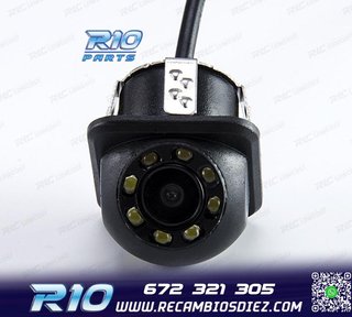 CAMARA DE APARCAMIENTO TRASERA CON LED PARA VISIÓN NOCTURNA