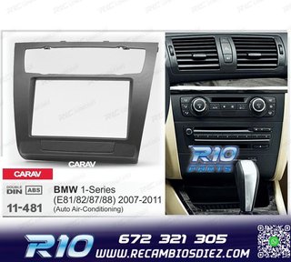 MARCO NEGRO RADIO 2-DIN BMW SERIE 1 E81 E82 E87 E88