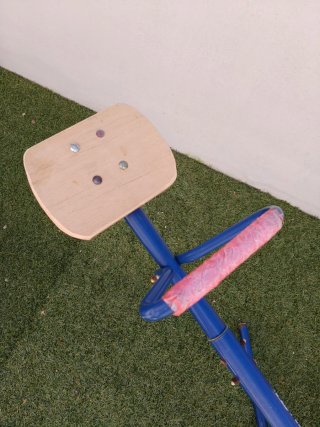 Columpio infantil azul