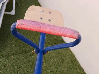 Columpio infantil azul