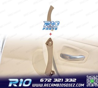 TIRADOR MANETA IZQ BMW E90 E91 PANEL PUERTA BEIGE