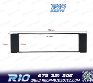 MARCO NEGRO RADIO 1-DIN AUDI A3 8L A6 4B SEAT LEON TOLEDO FI