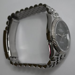 Rolex Datejust 36mm Acero Bisel Oro Blanco Wimbled