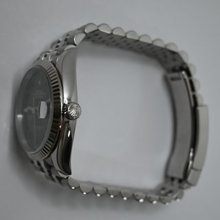 Rolex Datejust 36mm Acero Bisel Oro Blanco Wimbled