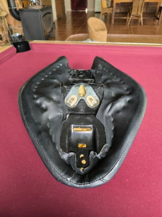 Asiento monoplaza Harley Davidson Sportster Negro