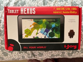 Tablet Hexus I-joy Negra