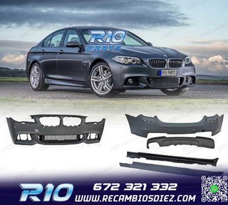 KIT CARROCERIA BMW F10 10-13 LOOK M PDC SRA