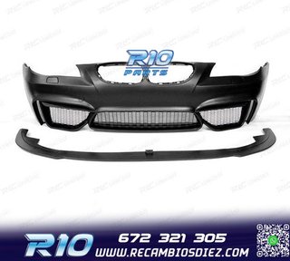 PARAGOLPES DELANTERO BMW E60 E61 03-10 LOOK M4 + LIP FRONTAL