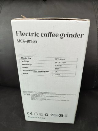Molinillo de Café Eléctrico KYG Negro