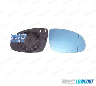 CRISTAL ESPEJO BASE DERECHO SKODA SUPERB 06-08 AZUL