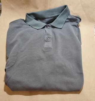 Polo uomo grigio