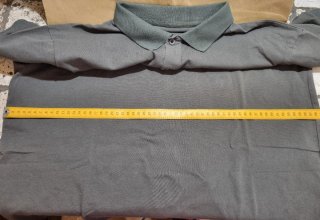 Polo uomo grigio