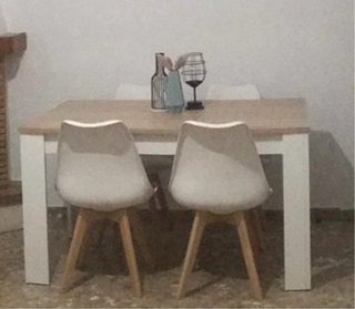 Mesa Comedor Extensible y 4 sillas