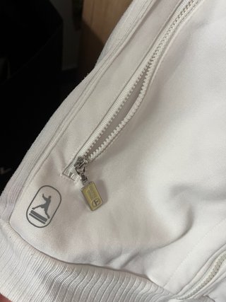 Sudadera Sergio Tacchini Blanca y Roja