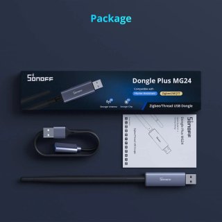 SONOFF Zigbee 3.0 USB Dongle Plus MG24, Puerta de Enlace Zigbee con EFR32MG24