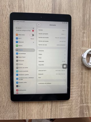 Apple iPad 8ª Gen Space Gray