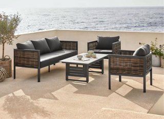 Conjunto terraza exterior NUEVO con mesa elevable
