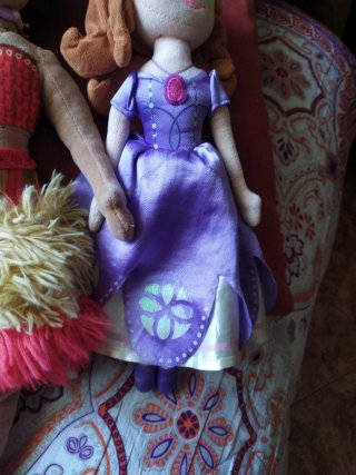 Muñecas Disney Moana y Sofía