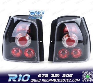 PILOTOS VOLKSWAGEN VW LUPO SEAT AROSA 97-05 NEGRO