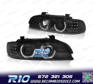 FAROS BMW E39 ANGEL EYES 3D CCFL + LED