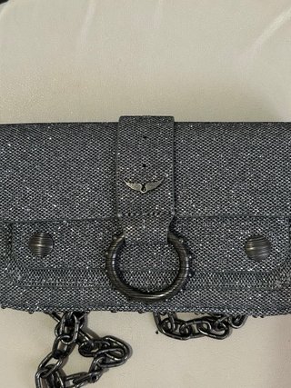 Bolso Zadig & Voltaire Kate Moss Plateado