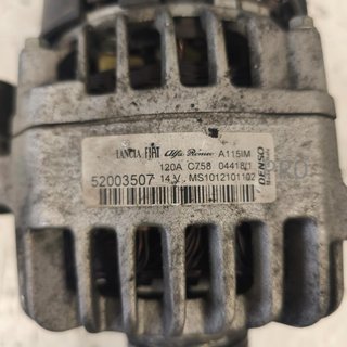 ALTERNADOR ALFA / FIAT / LANCIA / OPEL USADO 52003507