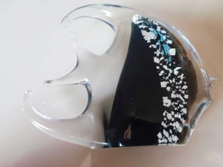 Figura Pez Cristal Murano. Vintage