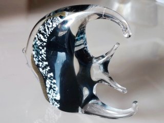 Figura Pez Cristal Murano. Vintage