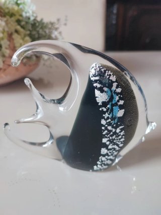 Figura Pez Cristal Murano. Vintage