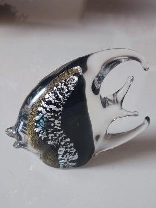 Figura Pez Cristal Murano. Vintage