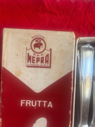 Set 12 Coltelli Frutta Mepra Acciaio Inox