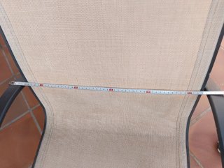 Conjunto 4 sillones terraza exterior