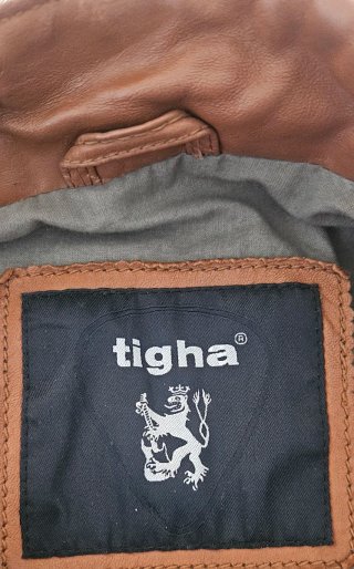 Chaqueta de cuero de cordero nueva