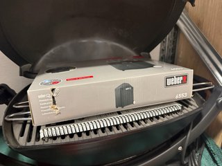 Parrilla Weber Q eléctrica sin usar