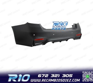 PARAGOLPES TRASERO BMW F32 F33 LOOK M4 SPORT PDC