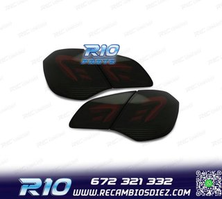 PILOTOS PARA OPEL ASTRA J 09-15 FULL LED NEGRO AHUMADO