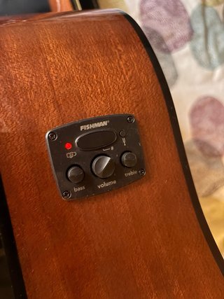Guitarra Fender FA-125 CE + funda + cejilla