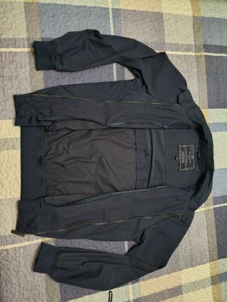 Chaqueta Harrington Bomber Ligera Azul Marino