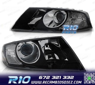 FAROS PARA SKODA OCTAVIA 05-08 FONDO NEGRO
