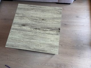 Mesa de centro madera y metal
