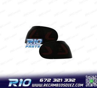 PILOTOS VOLKSWAGEN VW GOLF 5 03-08 CARDNA FULL LED NEGRO AHU