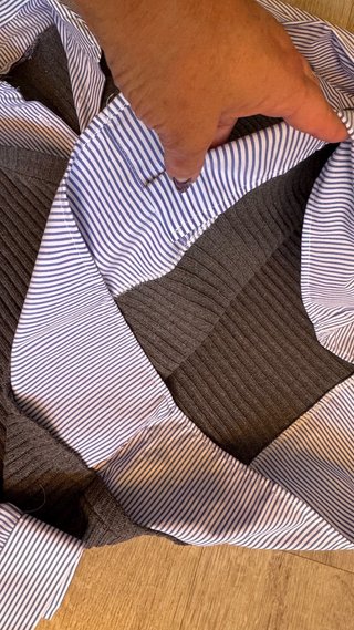Jersey y camisa Stradivarius