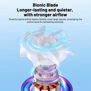 Ventilador Escritorio Pequeño 5000 mAh USB Digital