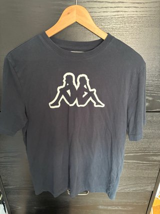 Camiseta Kappa Azul Logo